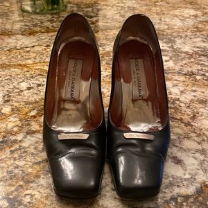 Dolce&Gabanna Black classic leather shoes
